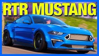 Forza Horizon 4  RTR MUSTANG CUSTOMIZATION [upl. by Atilek]