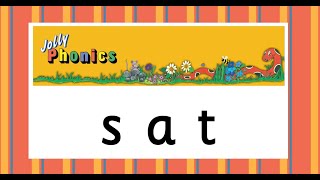 Jolly Phonics s a t sounds songs stories activities [upl. by Znarf270]