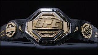 UFC Unveils New Legacy Championship Belt [upl. by Ainslee58]