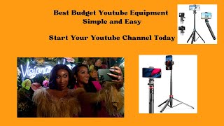 Start Your Youtube Channel NOW The Best Budget Youtube Gear Simple amp Easy Click the link to shop [upl. by Sharyl]