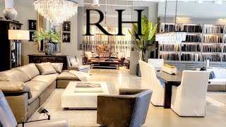 NEW RESTORATION HARDWARE BRILLIANT GALLERY TOUR I Stunning Home Decor Inspiration Road Trip Series [upl. by Tnomyar]