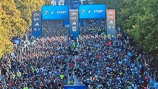 BERLIN MARATHON 2024🤩Running scc events live Marathon runberline berlinmarathon 2024 [upl. by Llebasi]