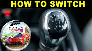 How To Switch Manual Mode Transmission Forza Horizon 5 Tutorial [upl. by Asseram784]