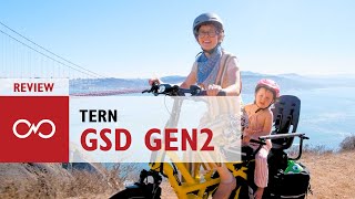 Review Tern GSD Electric Family amp Cargo Bike [upl. by Aikar]