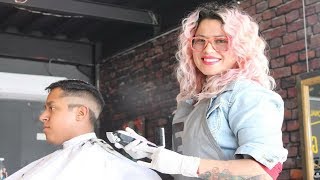 💈 The Best Barber Women  Top Barber Girls Haircut 💈 [upl. by Netsrek676]