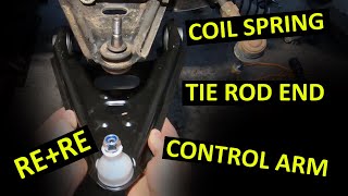 Front Suspension Full Disassembly and Rebuild Smart ForTwo 451 20082015 [upl. by Cosette]