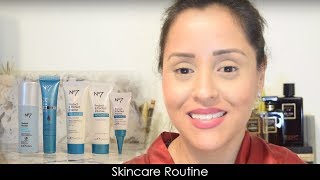 Skincare Routine with No7 Products [upl. by Eclud]