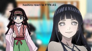 hashira and muzan react to fyn as allukananika and Hinata [upl. by Breen]