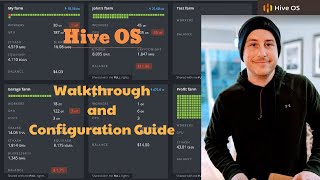 HiveOS  Mining OS Setup amp Configuration Ravencoin amp Nicehash [upl. by Serles]