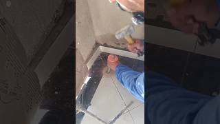 Installing a sewer drain in a correct and elegant way 🥰 [upl. by Cummins476]