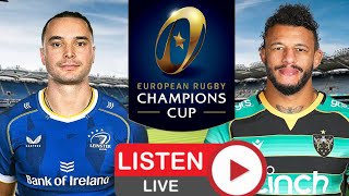 LEINSTER vs NORTHAMPTON SAINTS Champions Cup SEMI FINAL 2024 Live Commentary [upl. by Specht382]