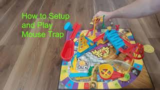 How to Setup and Play Mouse Trap Board Game [upl. by Dihahs]