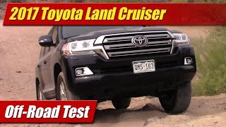 2017 Toyota Land Cruiser OffRoad Test [upl. by Jahdal549]