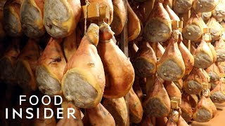 How Italian Parma Ham Is Made  Regional Eats [upl. by Odawa583]