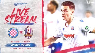 UŽIVO PRIJENOS  Hajduk  Lokomotiva  Veliki Hajduk 2021 [upl. by Redmer]