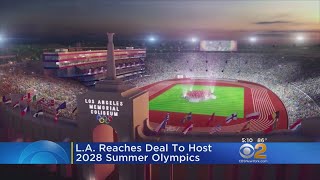 Los Angeles To Host 2028 Summer Olympics [upl. by Kallista496]