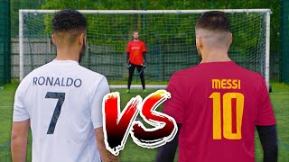 MESSI VS RONALDO  PENALTY CHALLENGE 🎯 [upl. by Kaczer]