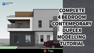 Autodesk Revit Architecture 2024 Full Beginners Tutorial [upl. by Torosian]