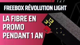 Free propose sa Freebox Revolution Light à un tarif réduit pendant un an [upl. by Farley]