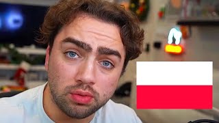 Mizkif wages War to Poland [upl. by Eelirak]