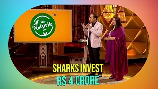 Shark Tank India Naturik Co Closes AllShark Deal for Rs 4 Cr [upl. by Cone]