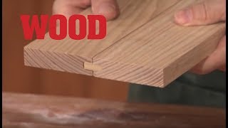 How To Make A Spline Joint  WOOD magazine [upl. by Prior152]