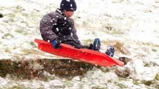 Sledding at Living Memorial Park [upl. by Saimerej]