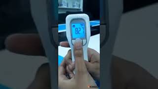 Infrared Thermometer Perfecxa Model no  VH220 user guide and Fahrenheit setting [upl. by Anauqat]