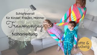 Nähanleitung Kinder Overall quotTraumanzug Kidsquot [upl. by Cotter]