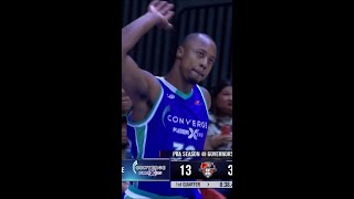 Scotty Hopson EARLY SLAM for Converge in 1Q  PBA Season 49 Governors Cup [upl. by Westland]