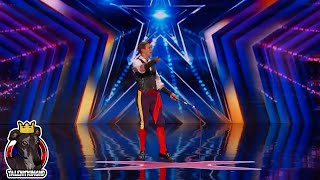 Americas Got Talent 2022 Jack The Whipper Full Performance Auditions Week 7 S17E08 [upl. by Noremac]