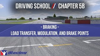 iRacingcom Driving School Chapter 5B Braking continued [upl. by Lyrahc]