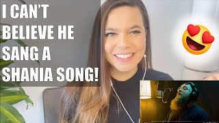 SINGER REACTS TO  TEDDY SWIMS  Youre Still The One Shania Twain Cover  REACTION VIDEO [upl. by Imarej]