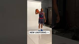 Kawhi Leonard amp James Harden in the Clippers new uniforms 🔥  Shorts [upl. by Cordy]