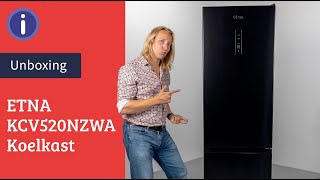 Unboxing ETNA KCV520NZWA Koelkast [upl. by Sollows527]