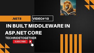 Video10 In built Middleware in ASPNET Core [upl. by Otrebogir]