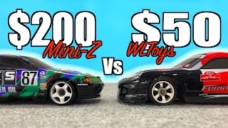 WLToys K969 Vs Kyosho MiniZ  Mini RC Drift cars [upl. by Studley]