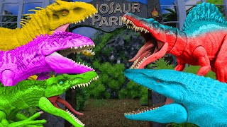 All Tambatitanis Tyrannosaurus CARNIVORES CARNOTAURUS DINOSAURamp Prehistoric Jurassic King Monsters [upl. by Nesnaj314]