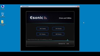 How to install Esonic H61FELU Motherboard Driver in Windows 7 [upl. by Eicnan]