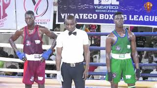 BOUT 239  QUDUS AKINWANDE VS BASIT OGUNBONA  MALE 635KG  YBL S2 WEEK 10  IKORODU LAGOS [upl. by Allix]