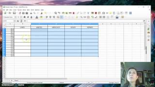 Tutorial LibreOffice Calc [upl. by Oruasi]