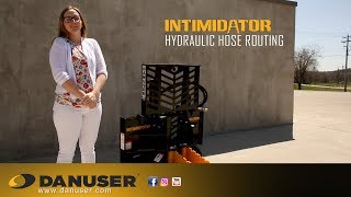 How To Route Hydraulic Hoses Like A Pro On The Intimidator [upl. by Yhcir]