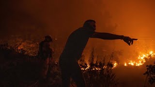 Katastrophenzustand ausgerufen  Mehrere Tote bei Waldbränden in Portugal [upl. by Siuqaj]