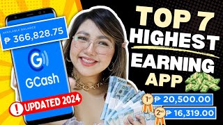 TOP 7 LEGIT AND HIGHEST EARNING APP 2024  I EARNED P20500 IN 1 APP WITH OWN PROOF GCASH amp PAYPAL [upl. by Eeimaj982]