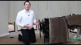 Rise adjustment on the Configura® Rise amp Recline chair [upl. by Nawak]