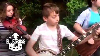 quotFoggy Mountain Breakdownquot Bluegrass Cover by Cotton Pickin Kids  Bluegrass Life [upl. by Adnuahsar]