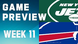 New York Jets vs Buffalo Bills  2023 Week 11 Game Preview [upl. by Rebeh982]