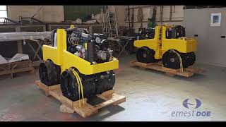 Bomag BMP8500 Compactor Respraying [upl. by Angle]