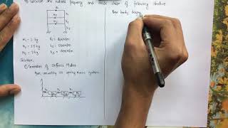 Modal Analysis  MDOF System  Structural Analysis and Earthquake Engineering [upl. by Resneps]