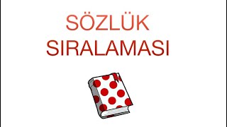 3 Sınıf Sözlük SıralamasıAlfabetik Sıralama  Türkçe [upl. by O'Toole]